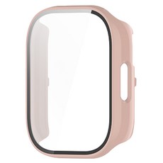 스페이스쉴드 PC 강화유리 올인원 케이스, 샌드핑크, 1개