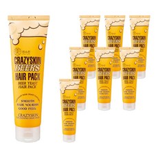 crazy skin 啤酒酵母蛋白質護髮膜, 200g, 8條