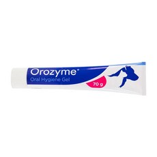 Orozyme 害淨 犬貓用免洗牙膏, 專家推薦 安心使用, 免用牙刷 附軟管, 五種酵素 效果顯著, 70g, 1條