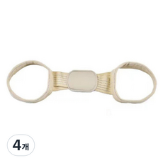 써뉴즈 심플 숄더 바른 자세 밴드, 4개