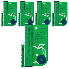 후레쉬톡톡 미니 애플민트 먹는 캡슐 가글 구강청결제, 840mg, 5개