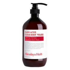 NARD 痘痘舒緩沐浴乳 草本香 採用草本精華 溫和呵護肌膚 深層潔淨 去除老化角質, 1L, 1瓶