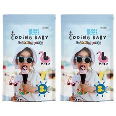Cooing 쿠잉 풍덩 팬티형 수영장 아동용, 대형(L), 6매