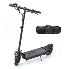 나노휠 NQ-AIR 500W Plus 전동킥보드 21Ah + 전용가방, 블랙