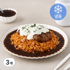 베키아에누보 함박스테이크 정식 2인분 (냉동), 830g, 3개