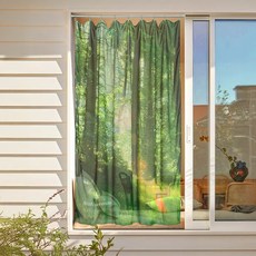 SANGSANG HOO 雪紡織物海報, 陽光森林