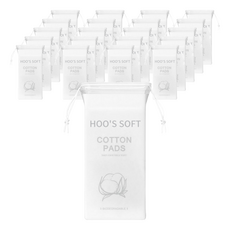 彈性紗布濕敷化妝棉, 21個, 100入