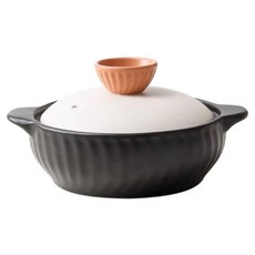 Royal Duke 有古窯 鋰輝石炫紋日式砂鍋, 1.6L, 27.3 x 15.1 x 27.3 cm, 22cm, 1個