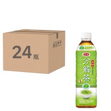 愛之味 油切分解茶 綠茶風味, 590ml, 24瓶