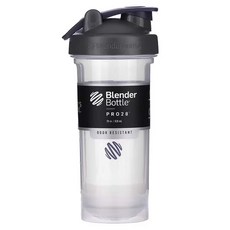 Blender Bottle Pro28 Tritan 搖搖杯 杯口內徑8.7cm 高22.5cm, 鈦合灰, 820ml, 1個, 820ml