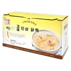 韓味不二 高麗人蔘雞粥禮盒 韓國進口 隔水加熱即食, 2.8kg, 1盒