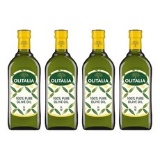 OLITALIA 奧利塔 純橄欖油, 世界星級主廚首選, 品質卓越, 1L, 4瓶