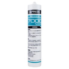 FINESIL 中性矽利康 7000, 霧面耐候密封膠, 古銅色, 300ml, 1瓶