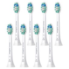 필립스코리아 C2 옵티멀 케어 칫솔모 화이트, 8개