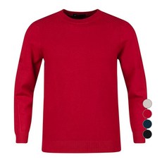 luxgolf 男士圓領長袖高爾夫針織衫 OT4A417