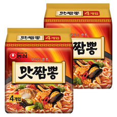 NONGSHIM 農心 韓國境內版 炒碼麵, 8包