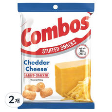 Combos 冠寶 切達起司蘇打餅乾, 178.6g, 2個