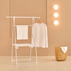 BY HOME 套房用曬衣架, 白色, 1個