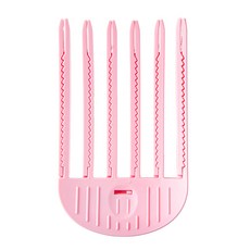 ELLEPARIS 볼륨 헤어클립, 1개, 핑크