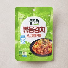 풀무원 들기름 볶음김치, 1개, 190g