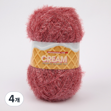 Brand Yarn 奶油系列 菜瓜布編織線, 23號, 4捲