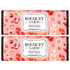 BOUQUET GARNI 汽車通風口專用芳香劑 7g, Black Cherry, 2個