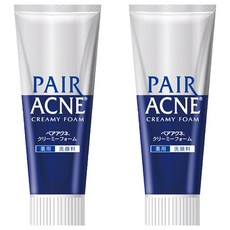 LION 獅王 PAIR 沛醫亞 凈痘護理洗面乳, 改善毛孔粗大, 添加維生素C, 有效調理肌膚, 80g, 2條