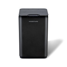 NINESTARS 納仕達 動態感應垃圾桶 DZT-10-35 S, 黑色