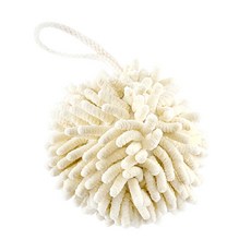 KEYTOSS 詰朵斯 長絨擦手巾 極佳吸水性 柔軟觸感, 丸型 白色, 1個