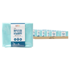 comet 250系列 垃圾袋 Magikan垃圾桶專用 9m x 70cm 無香 10包, 21L, 1組