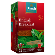 Dilmah 帝瑪 英國早餐紅茶, 2g, 25包, 1盒
