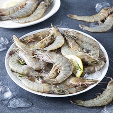 어부심 산지직송 산채로 포장한 생물새우, 1kg(40~45미), 1개