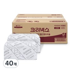 Kleenex 舒潔 PLUS ON 單摺式智慧擦手紙, 200張, 40個