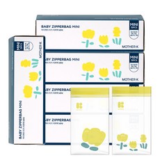 마더케이 아기 유아항균지퍼팩, 5개