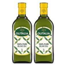 OLITALIA 奧利塔 純橄欖油, 世界星級主廚首選, 品質卓越, 1L, 2瓶