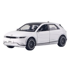 IONIQ 5 壓鑄模型車, 白色, 1個