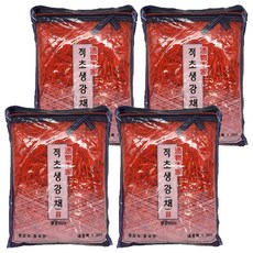 토호식품 적초생강 채, 4개, 1.3kg