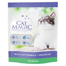 CAT MAGIC 魔淨貓 奇幻魔力紫貓砂 多貓配方 無香味, 6.35kg, 1包