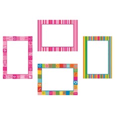 QuickFilm 相框貼, 靜電無痕, 100% PP材質, 可回收, 5吋, 繽紛框