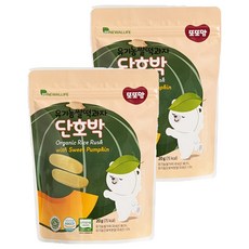 DDODDOmam 聰明媽媽 白米餅, 甜南瓜, 2個