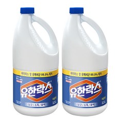 유한락스 레귤러 3.3L, 2개