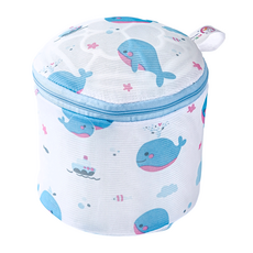 Little Pink Rabbit 粉彩小兔 細網內衣洗衣袋 尺寸約17cm x 17cm, 1組, 鯨魚寶寶