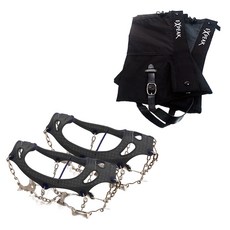 Expeak Raptor M號冰爪 + 黑色雪套組合, 1套, 1組