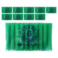 三和美工 中長髮燙髮捲 髮廊燙髮專用 6號 10入, 單一顏色, 10個