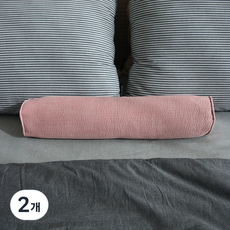 pomete 忠武絎縫圓筒蕎麥頸椎枕, 豆沙粉紅