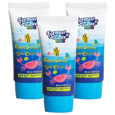 Formal Bee 孩童蜂膠舒緩防曬霜 SPF50+ PA++++, 50ml, 3條