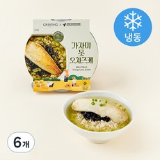 그리팅 가자미 톳 오차즈케 (냉동), 262g, 6개