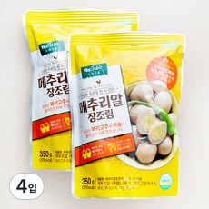 조인 누테이블 메추리알 장조림, 350g, 4입