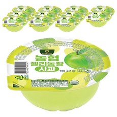 Nonghyupsikpum 果凍農場 蘋果果凍, 160g, 12個