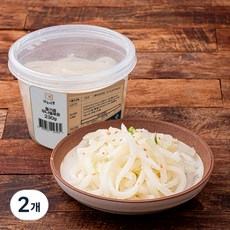 남도애꽃 들기름무나물볶음, 230g, 2개